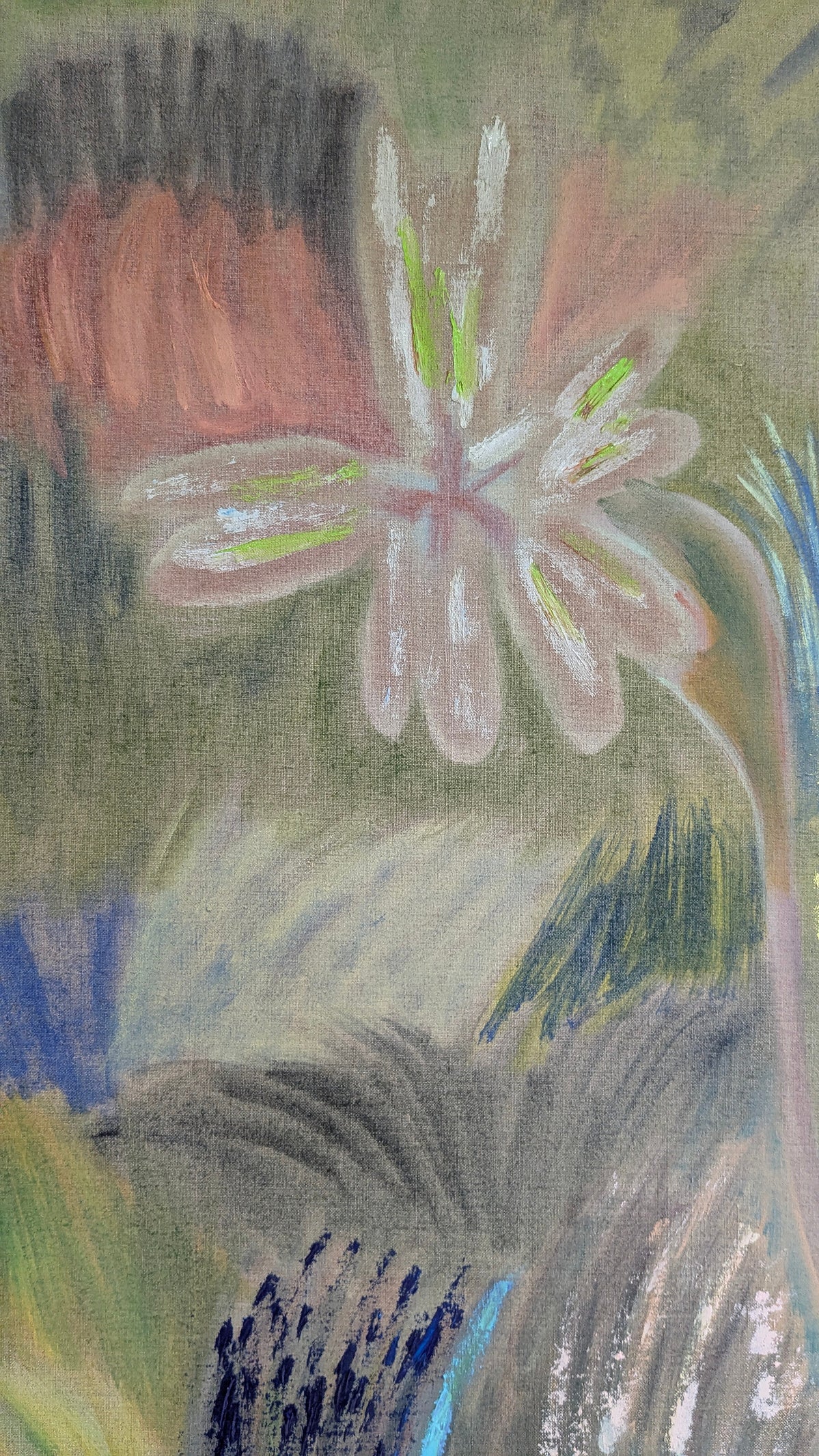 Rising with the Golden Sun  (Wild Primrose) by Sian Egan