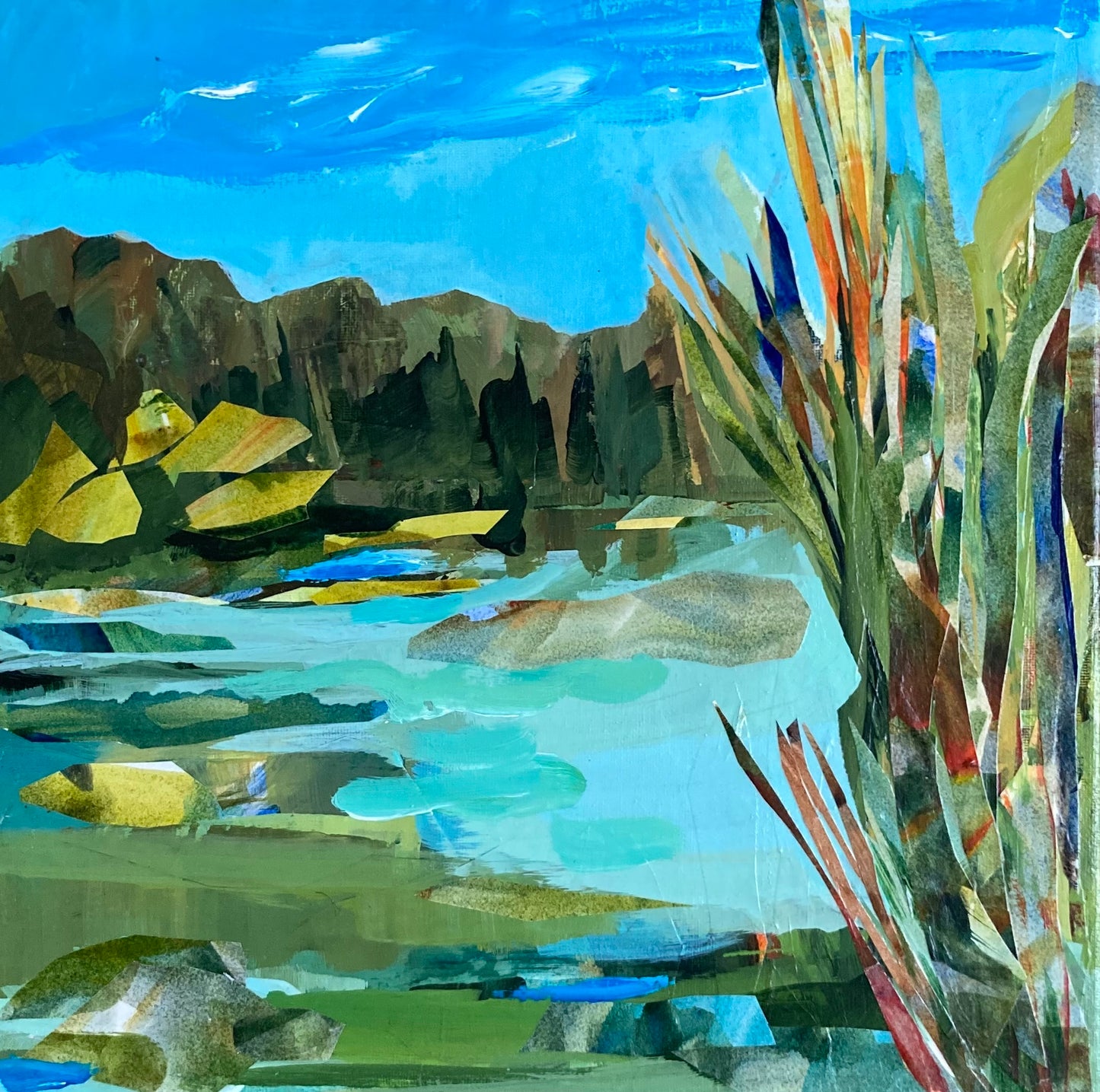 Reedbeds 1 by Arlene Sharp