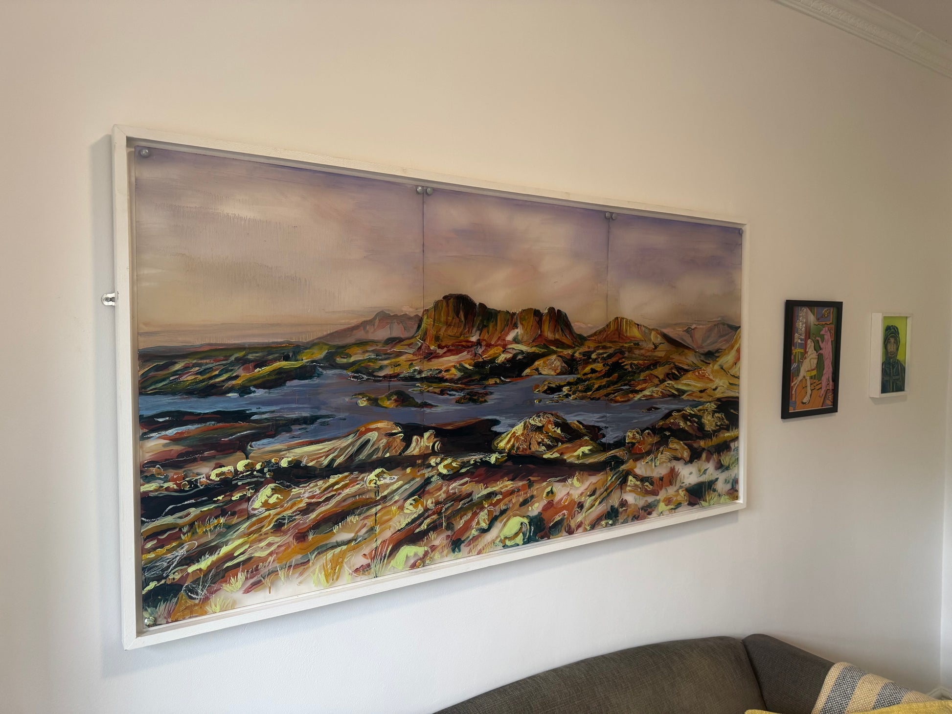Sunset over suilven by Gabrielle J Moore