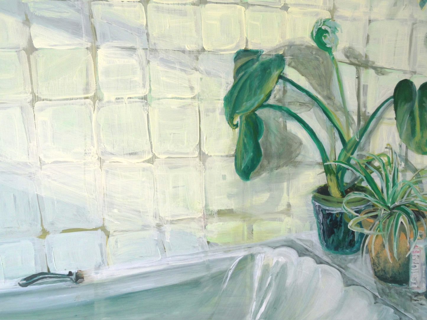 White Tiles by Gabrielle J Moore