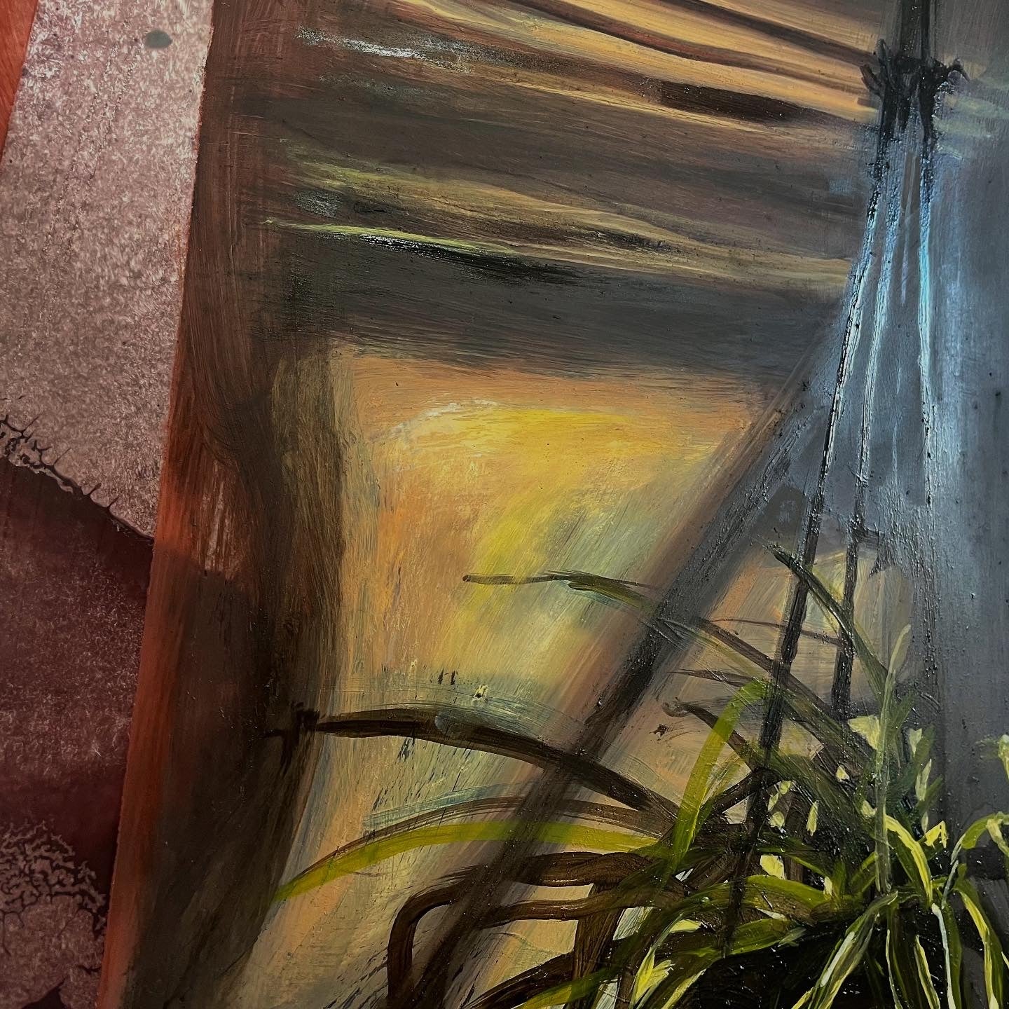 Street Lamp glow by Gabrielle J Moore