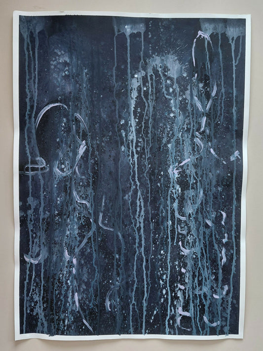Hidden Figures - Estranged by Vishali Joshi, original artwork