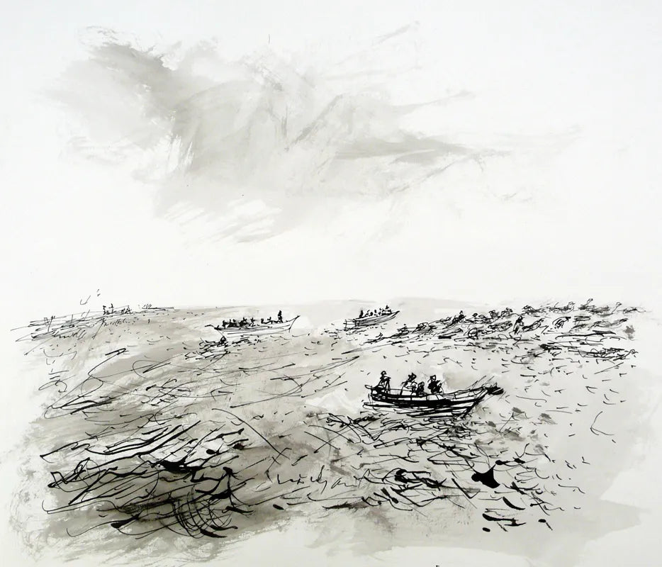 Seal Watching 2 (Blakeney Point - Norfolk) by Stephen Todd