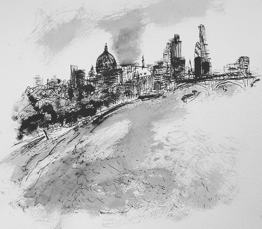 London Drawing 18 (Out of Time) by Stephen Todd