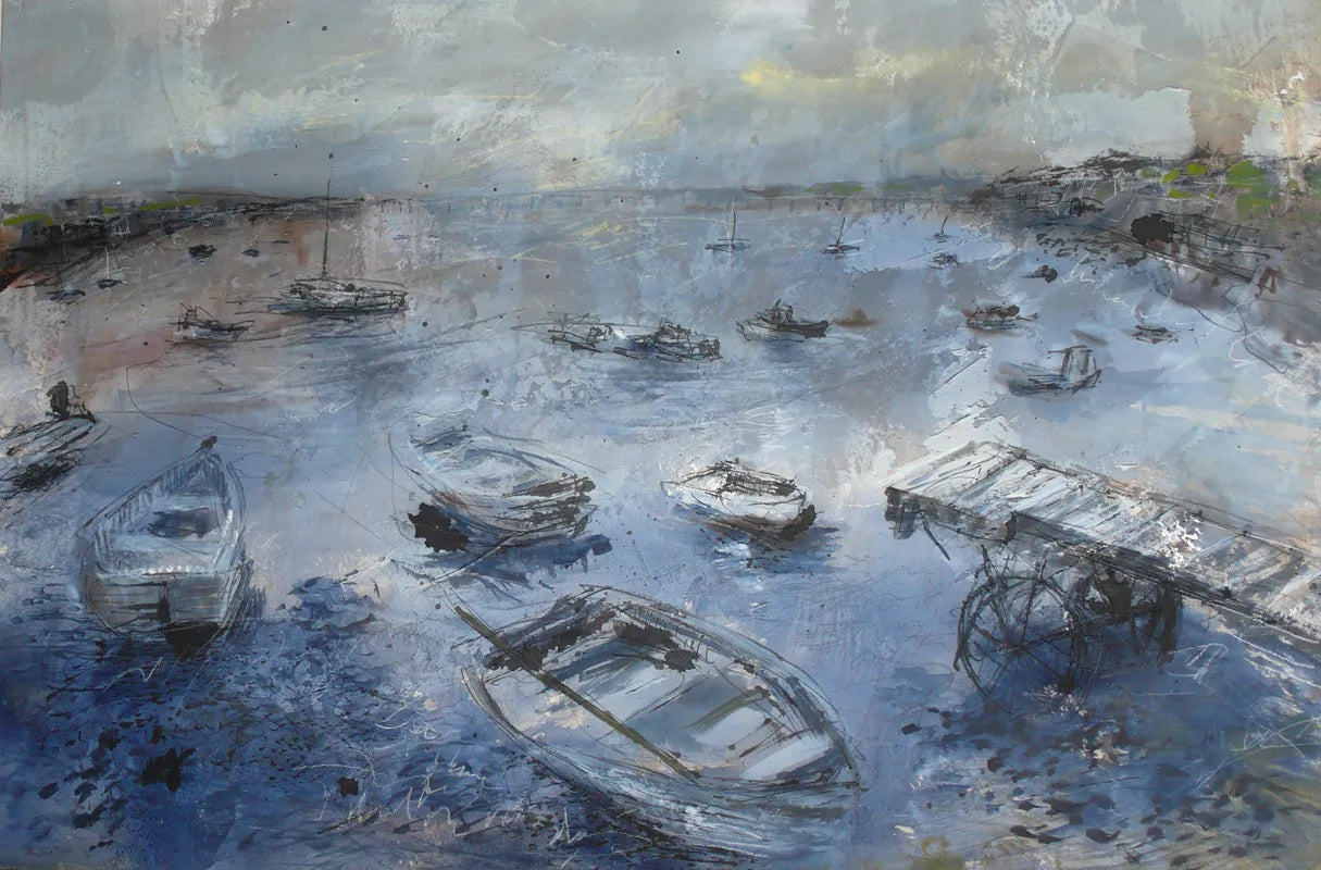 Outpouring (River Teign, Devon) by Stephen Todd