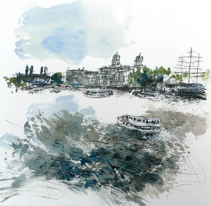 London Sketch XVI (Greenwich) by Stephen Todd