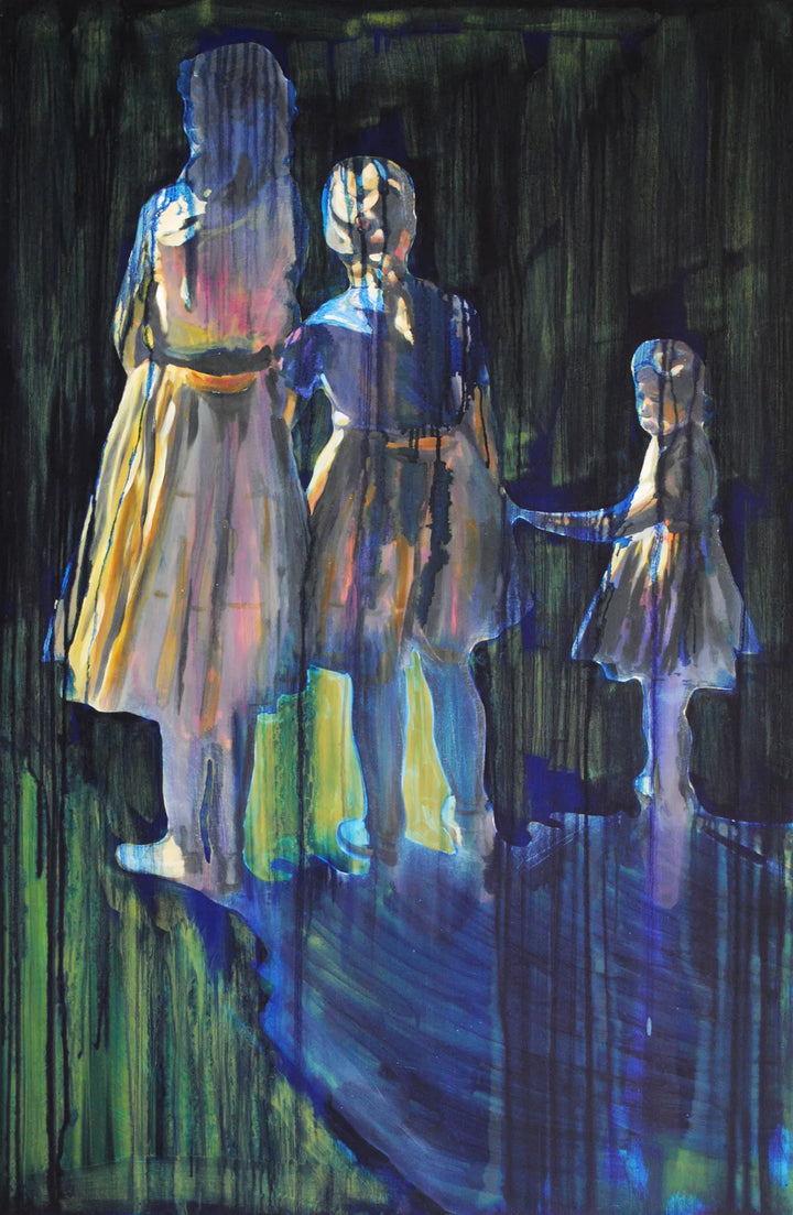 Three Girls by Ed Saye