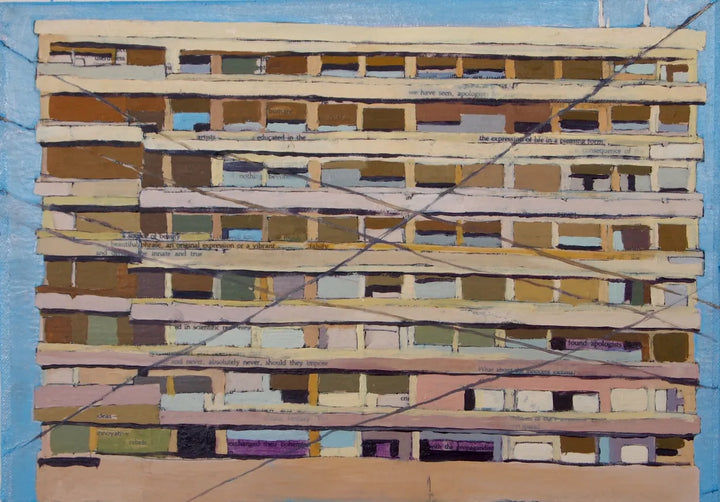 Luigi Fabbri in the Post Office by Keith Robinson