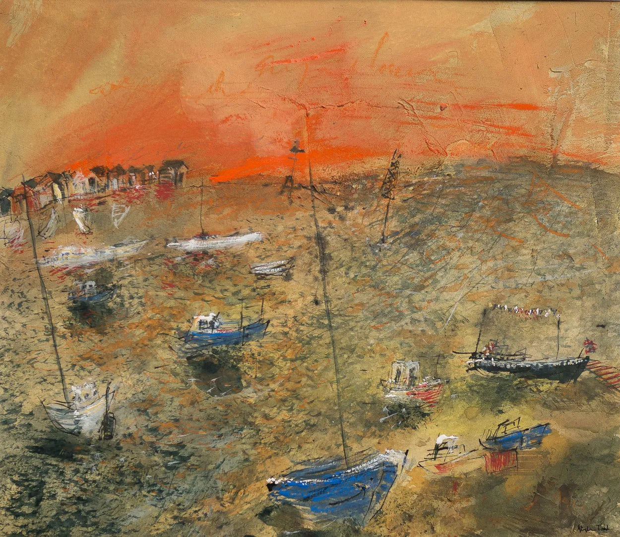 Orange Dawn (Teignmouth, S. Devon) by Stephen Todd