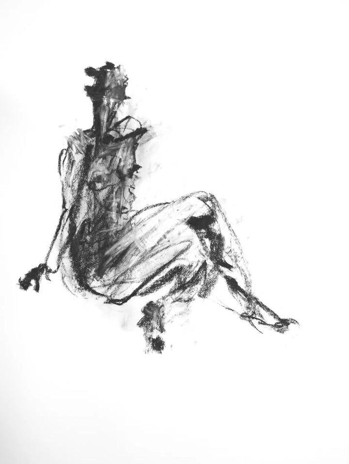 Confidence (Life Drawing) by Stephen Todd
