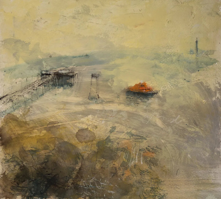 Upside (Humber Estuary - Spurn Point) by Stephen Todd