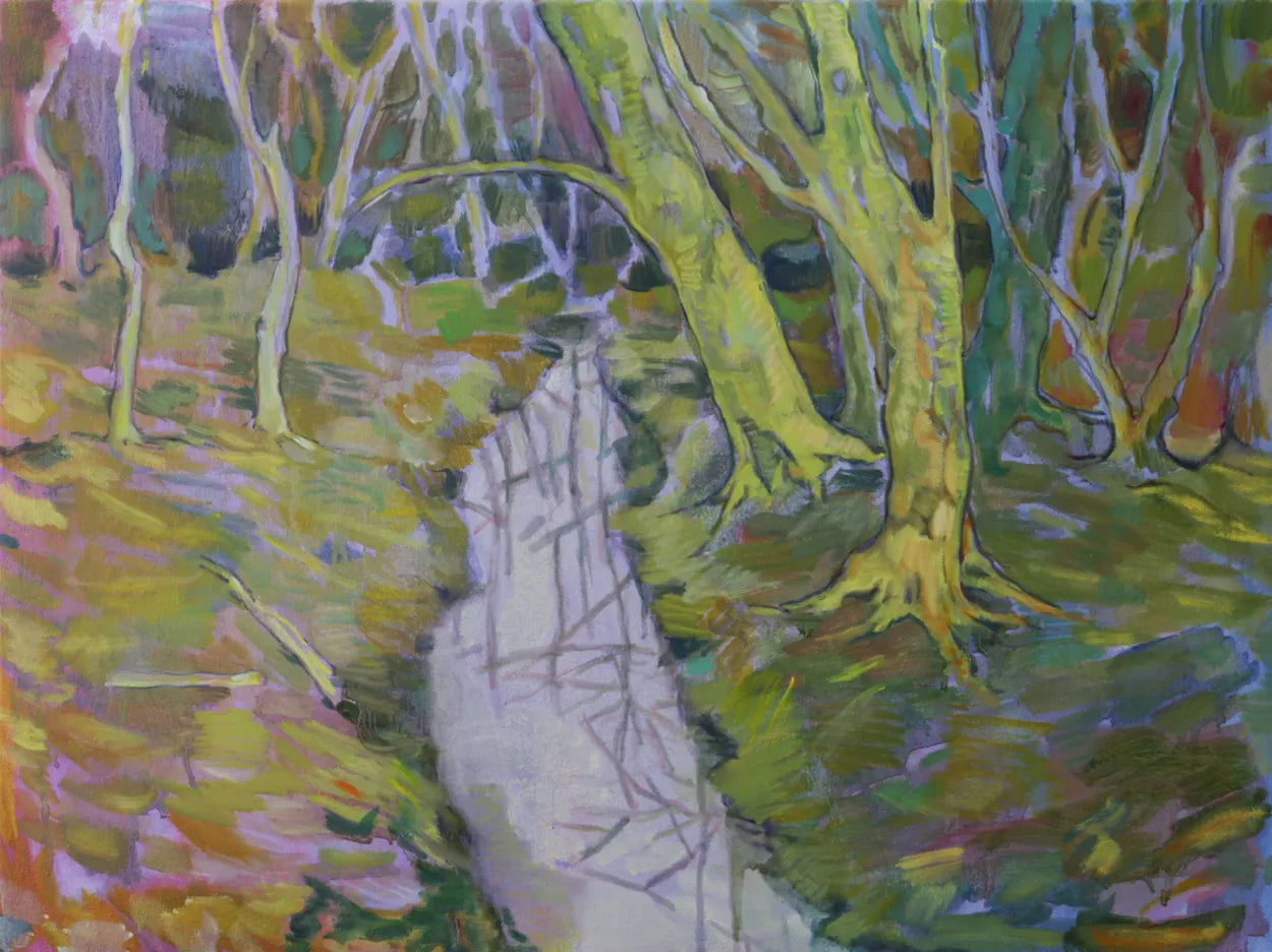 Stream Flowing Slowly by Sophie Baker
