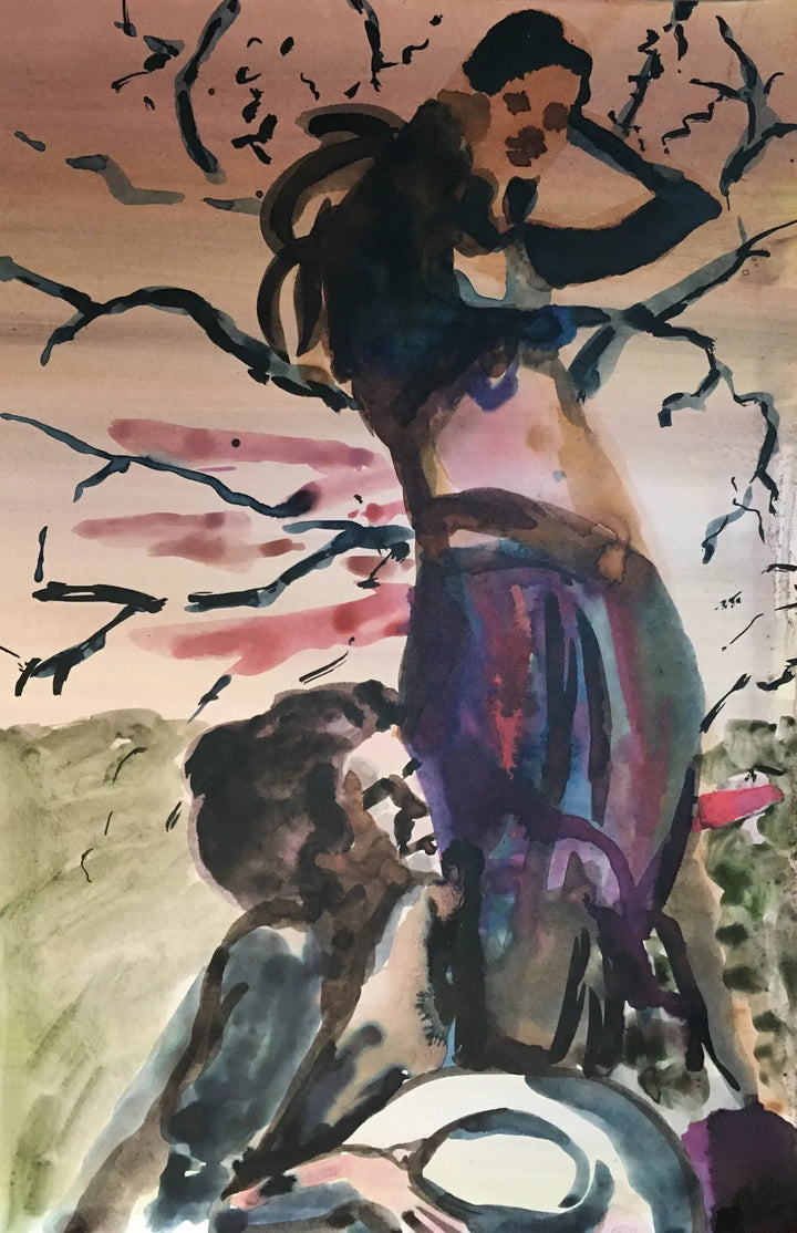 Untitled (Fashion Couple 1) by Ed Saye
