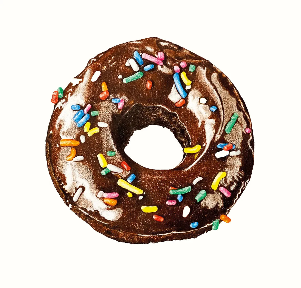 Sprinkle Doughnut by Theresa Reilly-Cooper