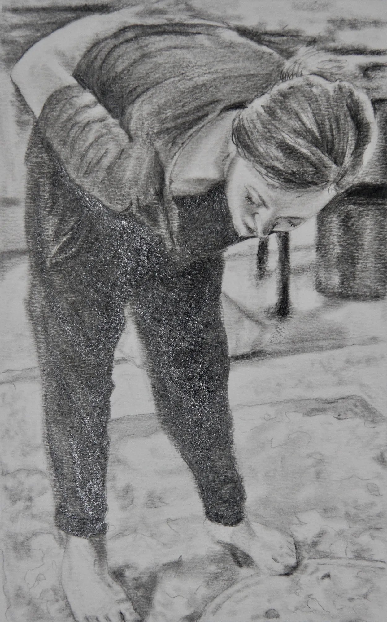 Bent II by Phoebe Hardwick, detail 1