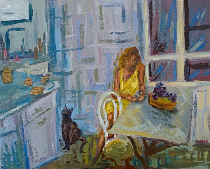 Yellow Dress by Katherine Benson