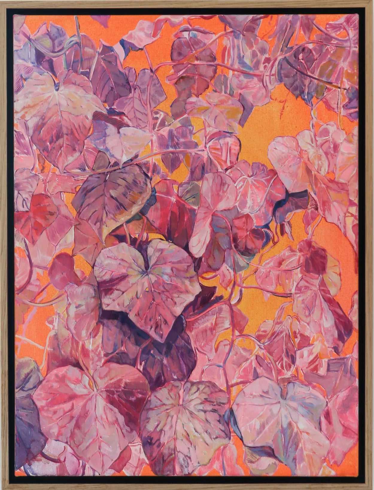 Cucumber Foliage (artwork Comes Framed) by Sophie Baker
