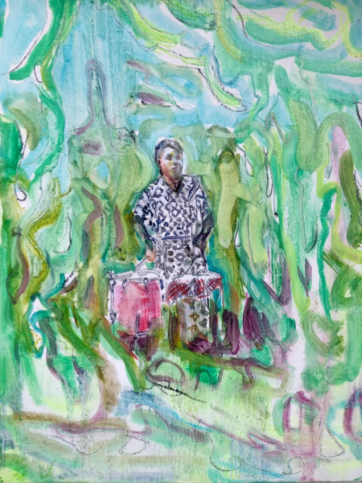Drummer by Sophie Baker
