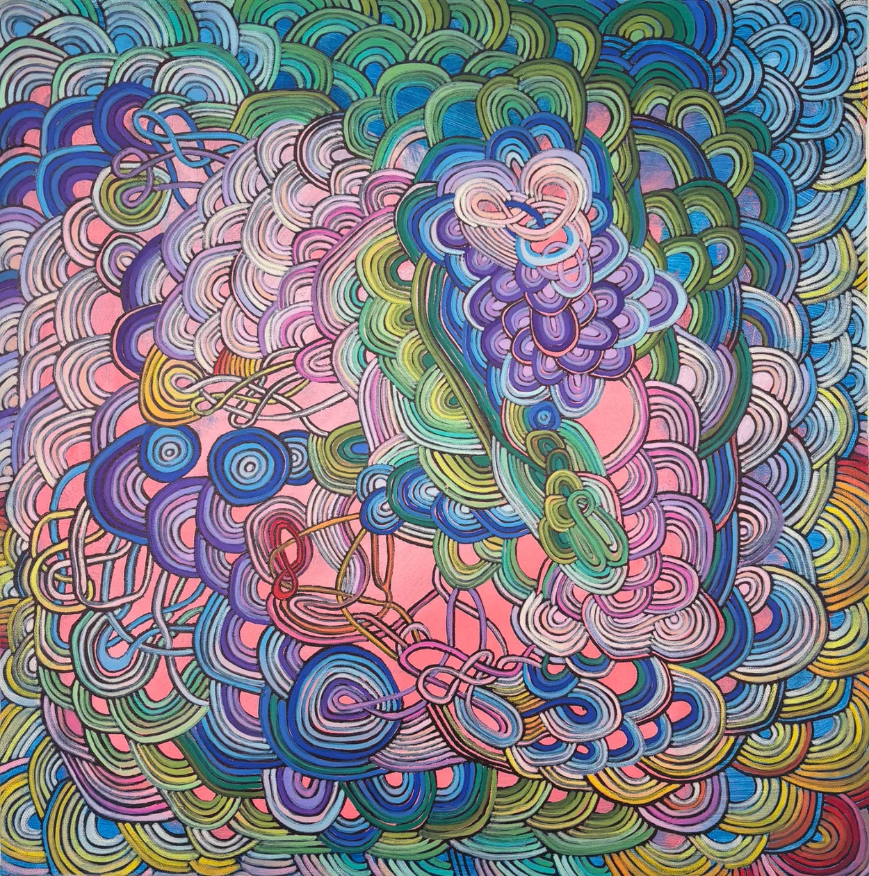 Form by Coral Churchill, original painting