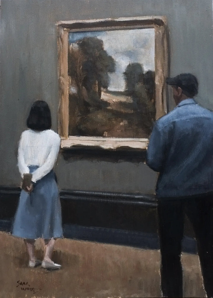 At the National Gallery by Sam Wood