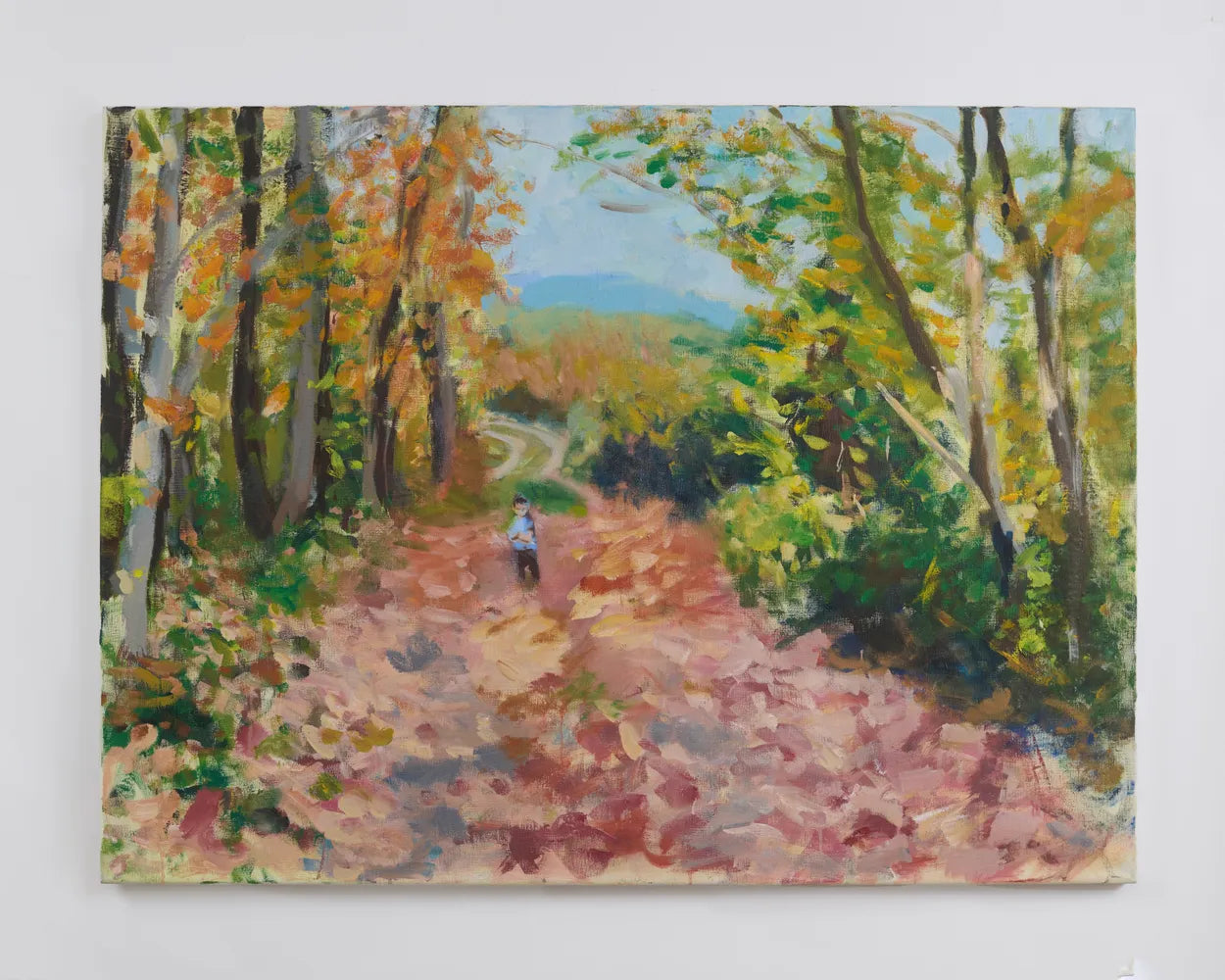 Blue Remembered Hills (framed) by John Heywood-Waddington