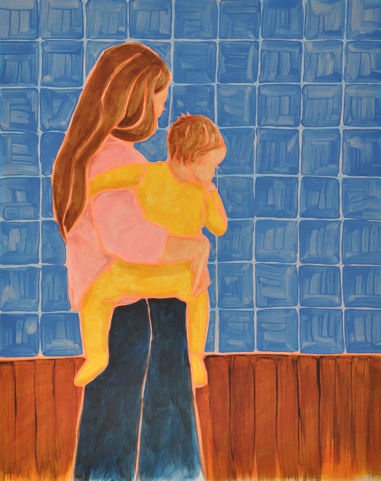Blue Tiles by Julia Blackshaw
