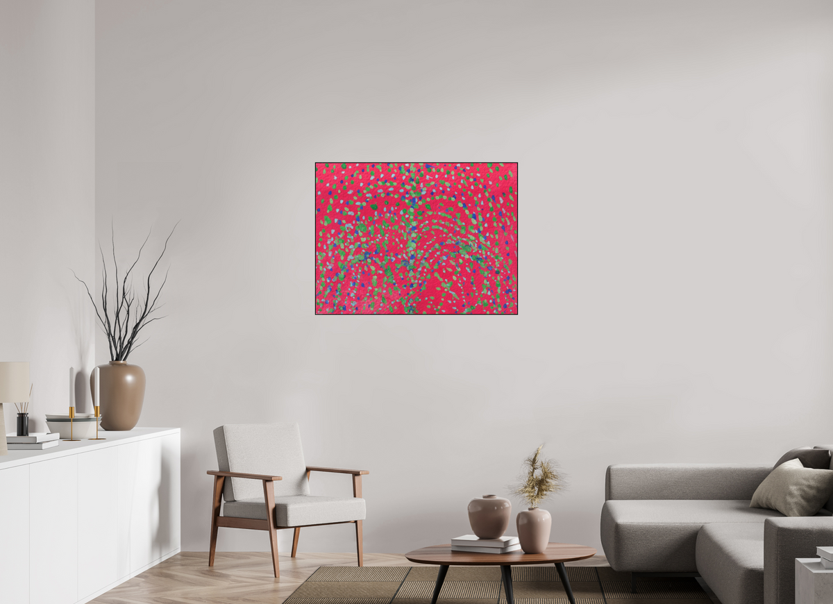 100 x 75 cm, PIGMENT ARTBOX BLACK OAK Crisis Scene II