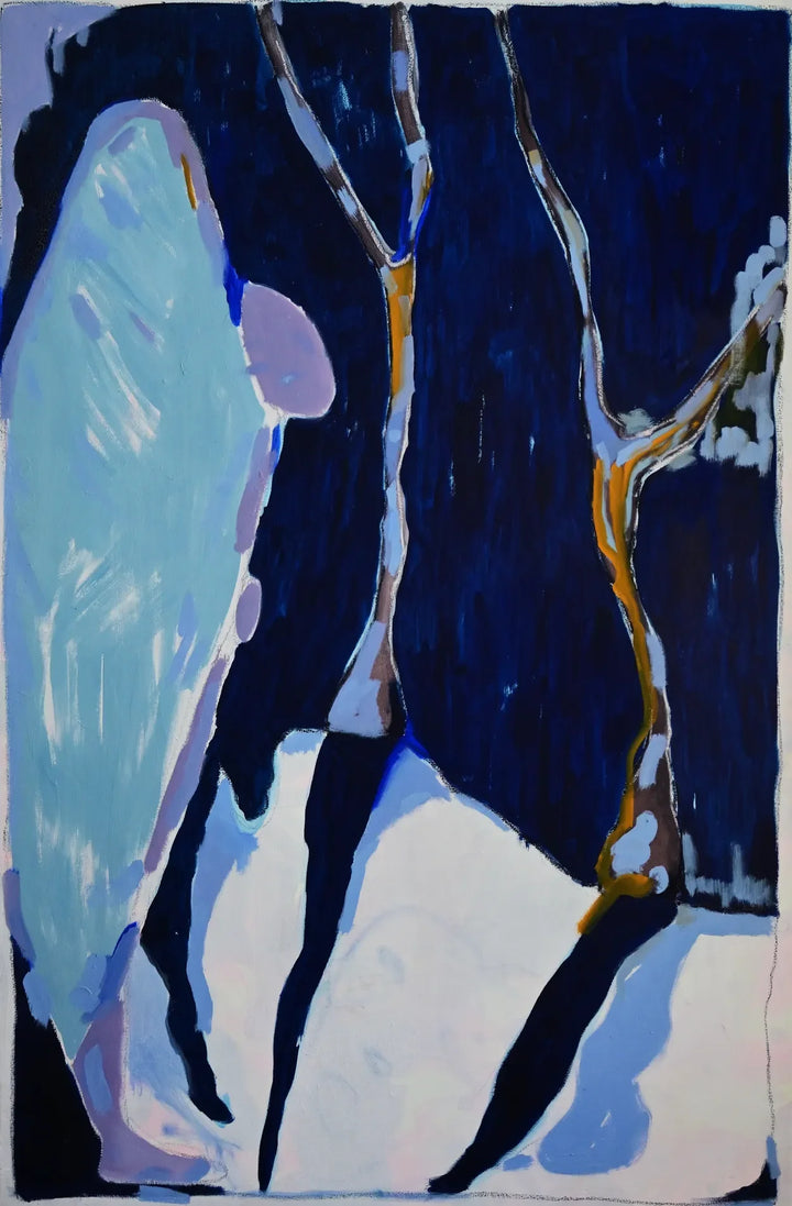 Cloaked Amongst the Trees by Alice Barker, original painting