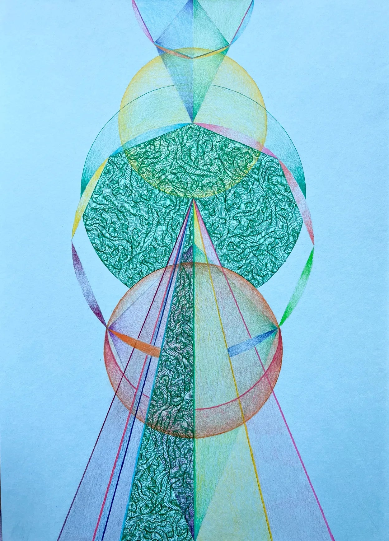 Coloured Pencil Drawing 010 - by Tia Taylor Berry