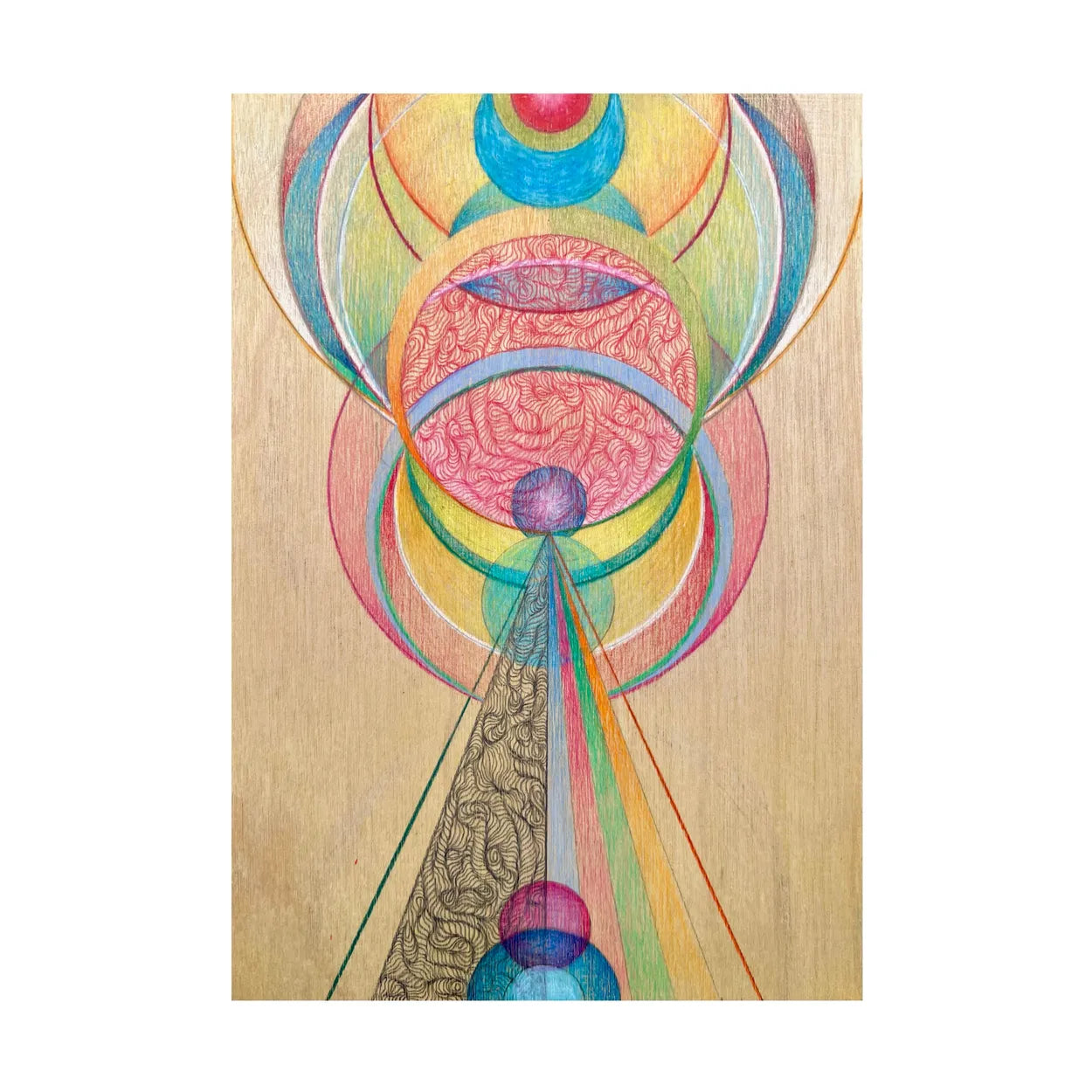 Coloured Pencil Drawing 024 by Tia Taylor Berry