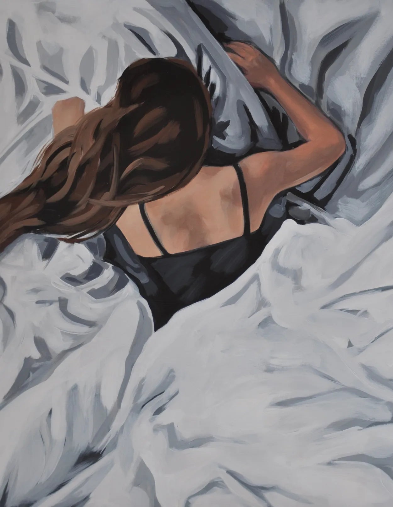 Crumpled Sheets by Julia Blackshaw