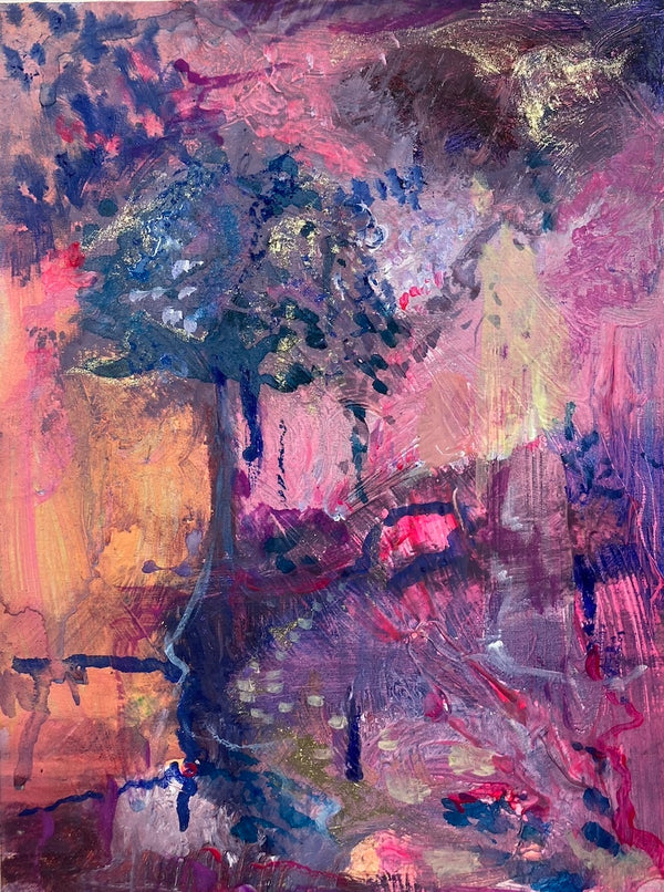 Gajumaru by Ruth Bateman, original painting