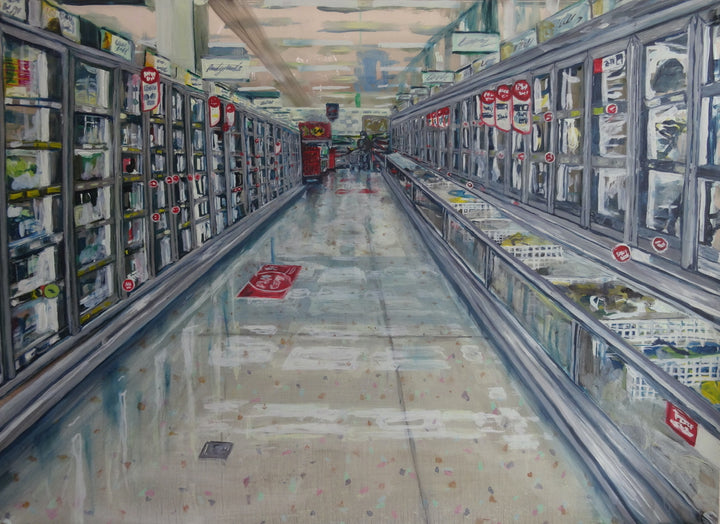 Aisle 12 by Gabrielle J Moore, original painting