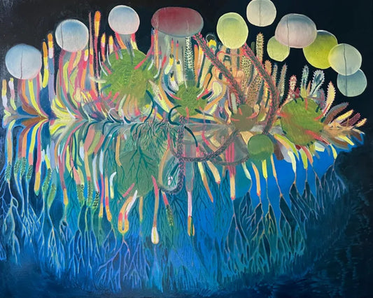 Rhizomes by Coral Churchill, detail 1