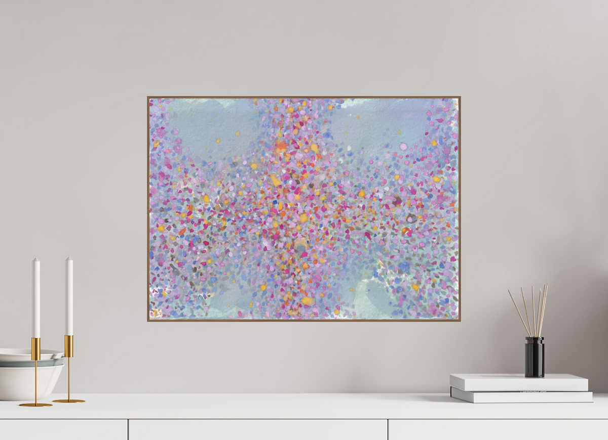 55.8 x 40 cm, PIGMENT ARTBOX WALNUT Support Scene II