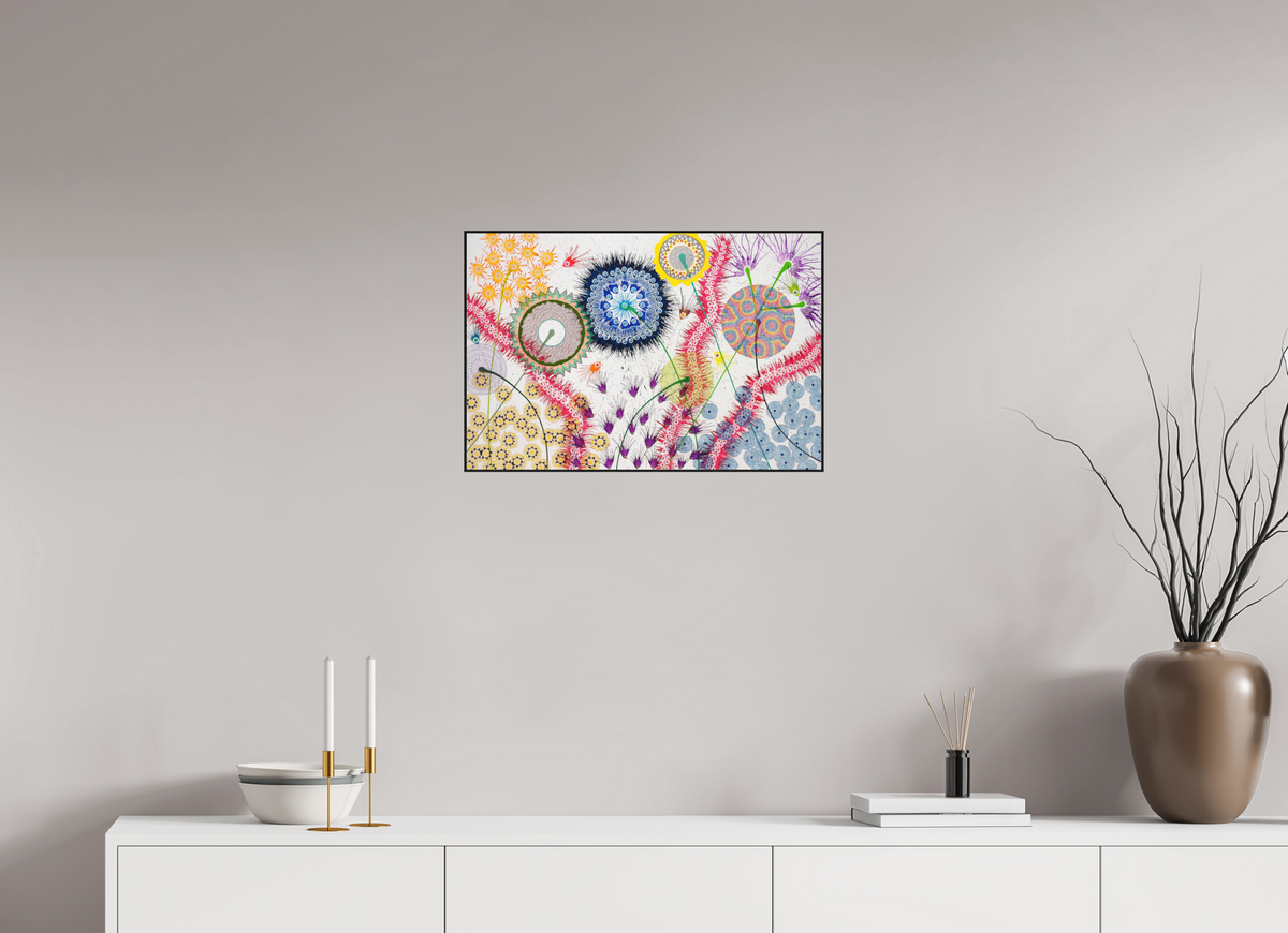 60 x 40 cm, PIGMENT ARTBOX BLACK OAK Digitalis 2