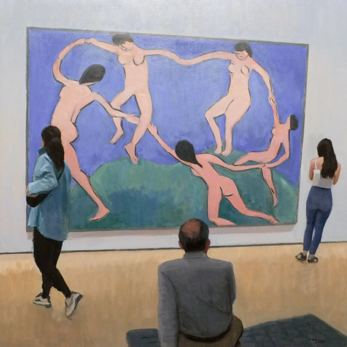 Dancing At the MoMA by Sam Wood