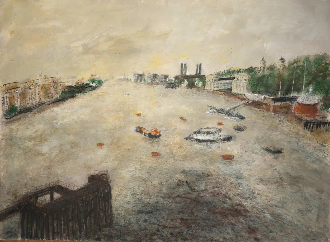 Downstreaming - River Thames by Stephen Todd
