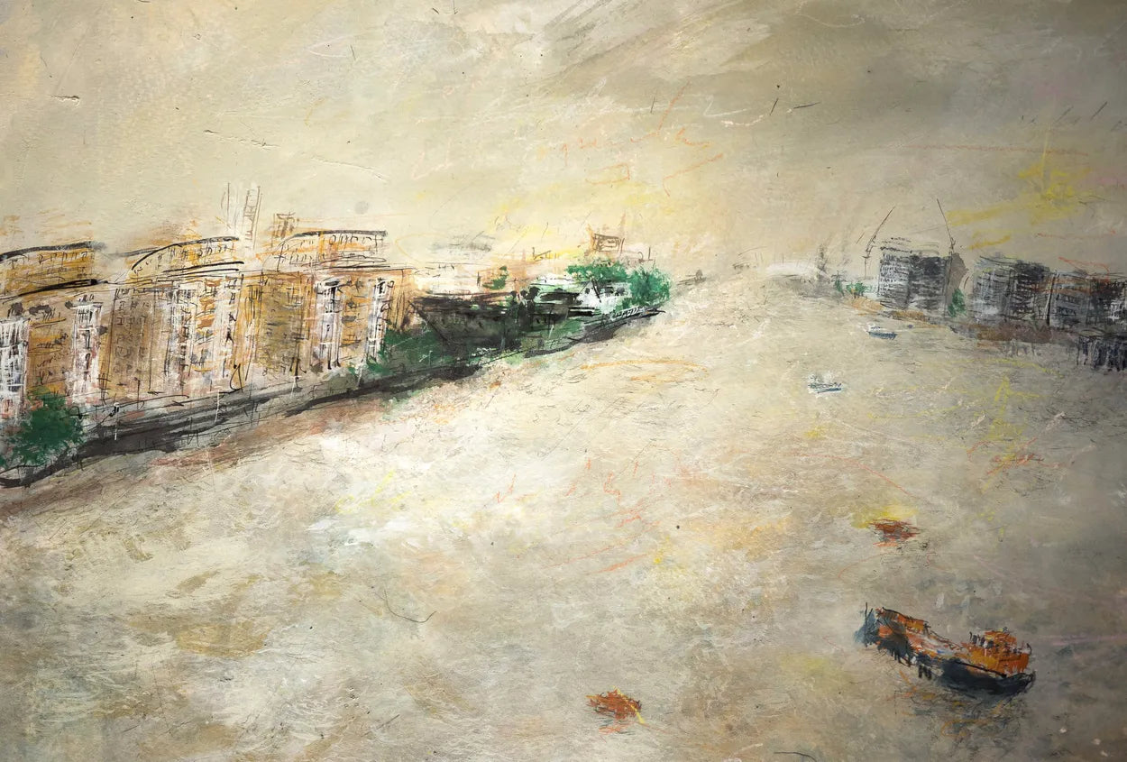 Downstreaming - River Thames by Stephen Todd