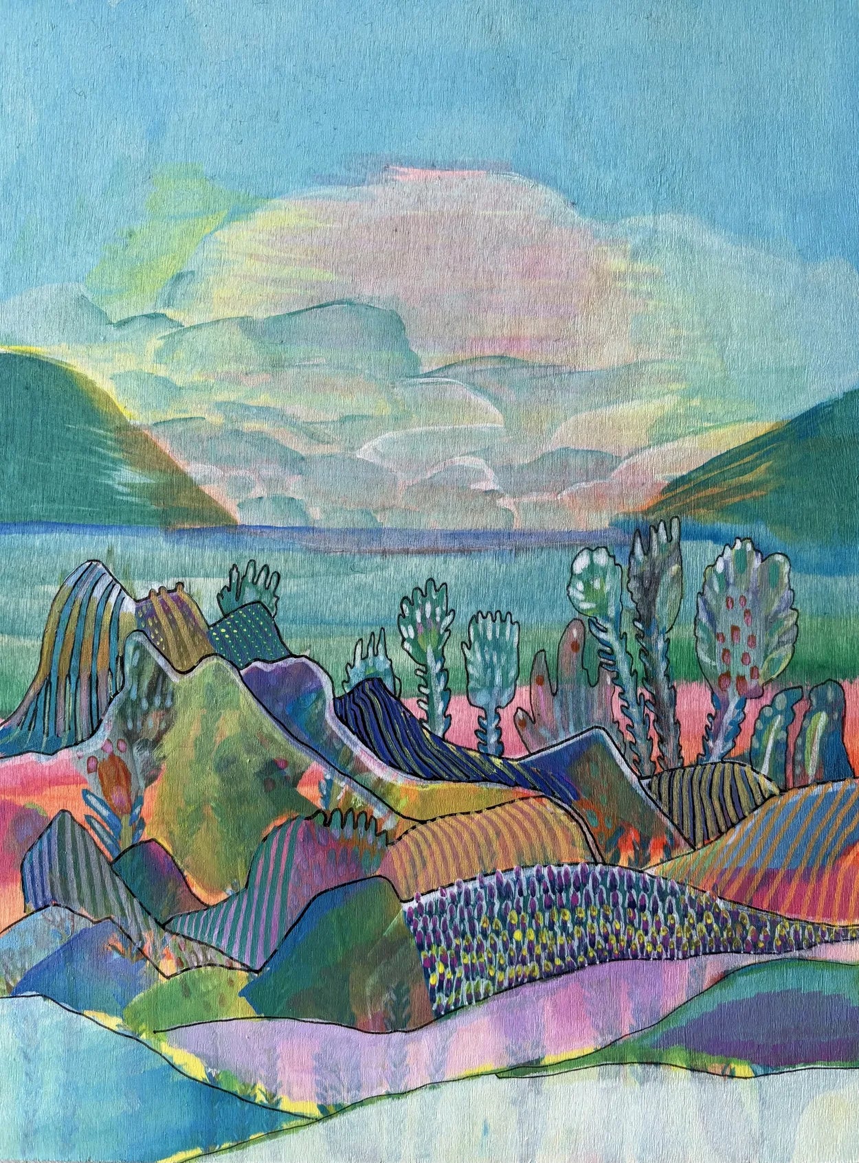 Dreamscape by Coral Churchill, original painting