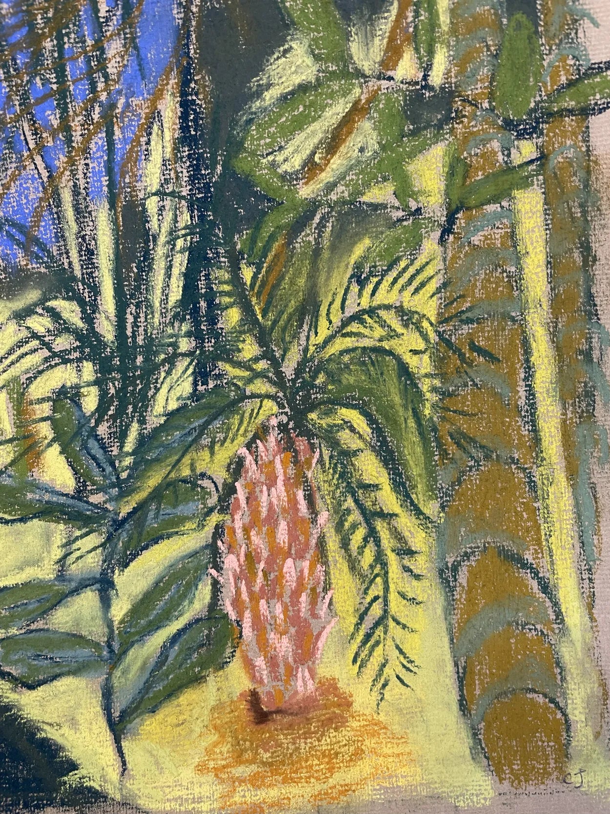 Dublin Botanics II by Charlotte Johnston, detail 2
