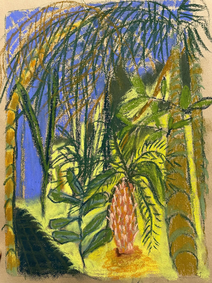 Dublin Botanics II by Charlotte Johnston, original drawing