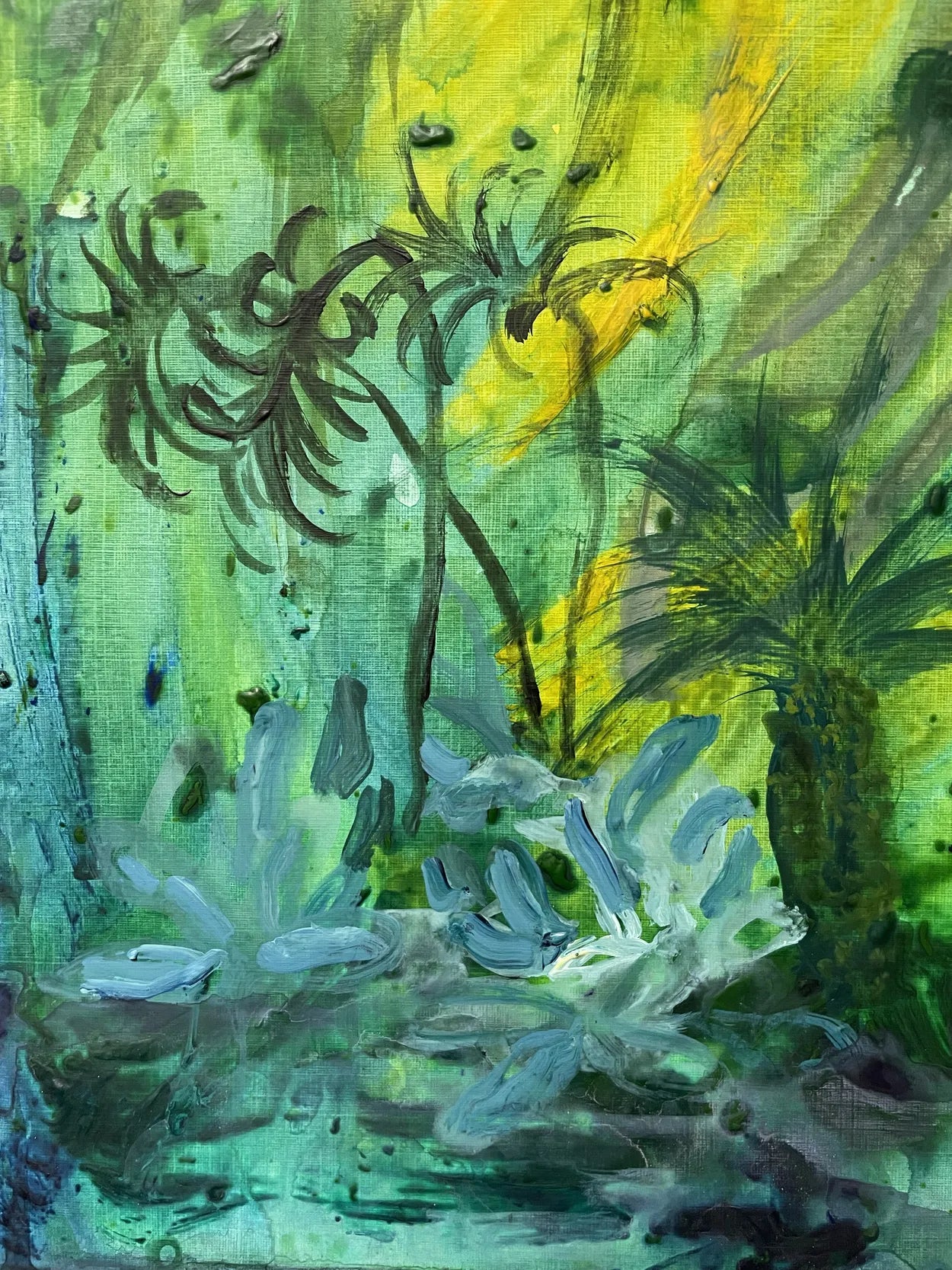 Dublin Botanics III by Charlotte Johnston, detail 2