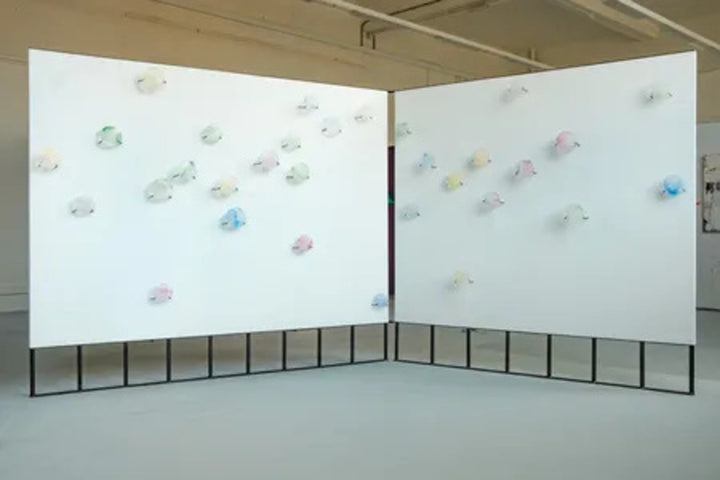 Untitled 31 Glass Pieces.. and 62 Metal Fixings..
