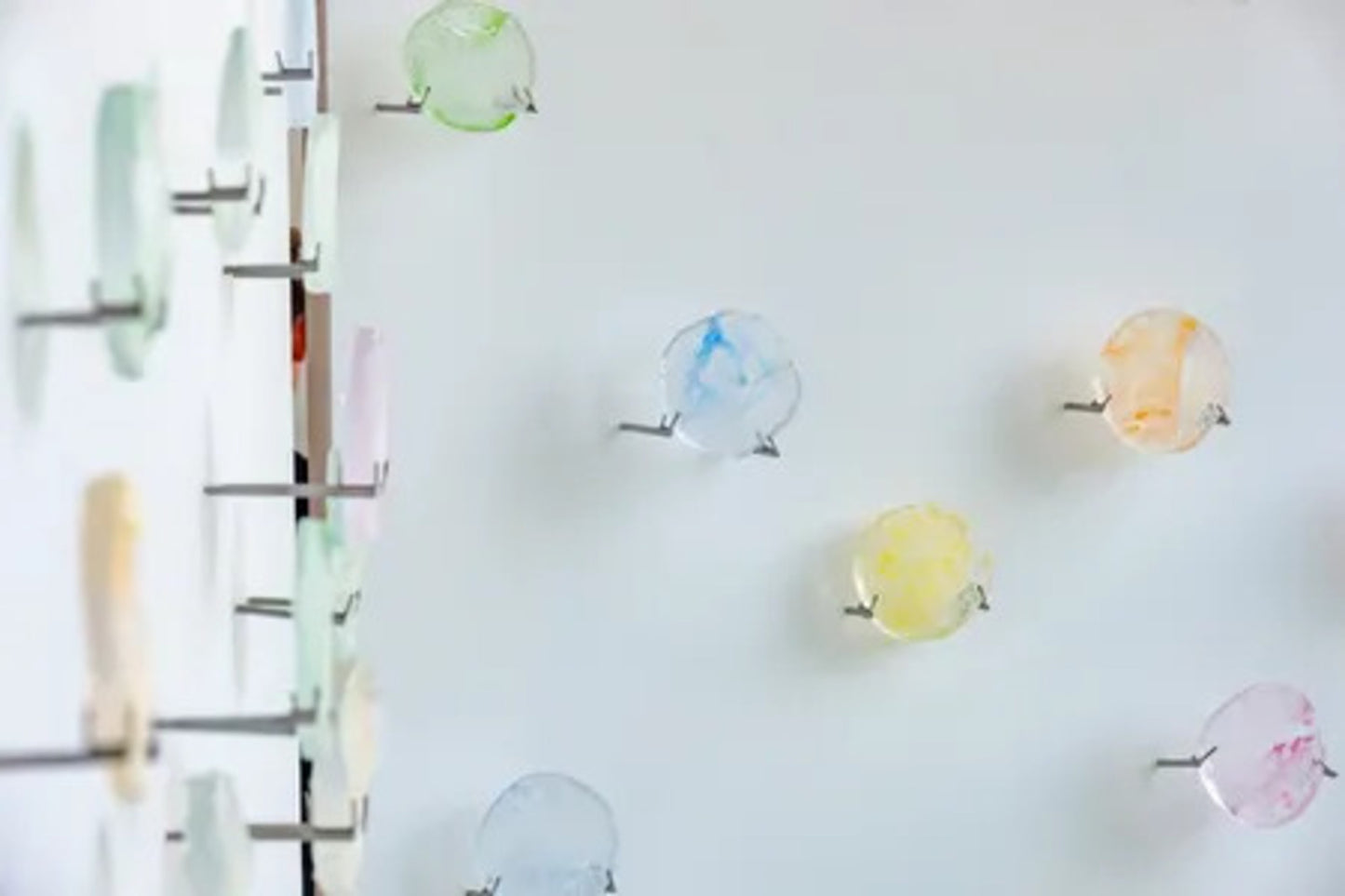Untitled 31 Glass Pieces.. and 62 Metal Fixings..
