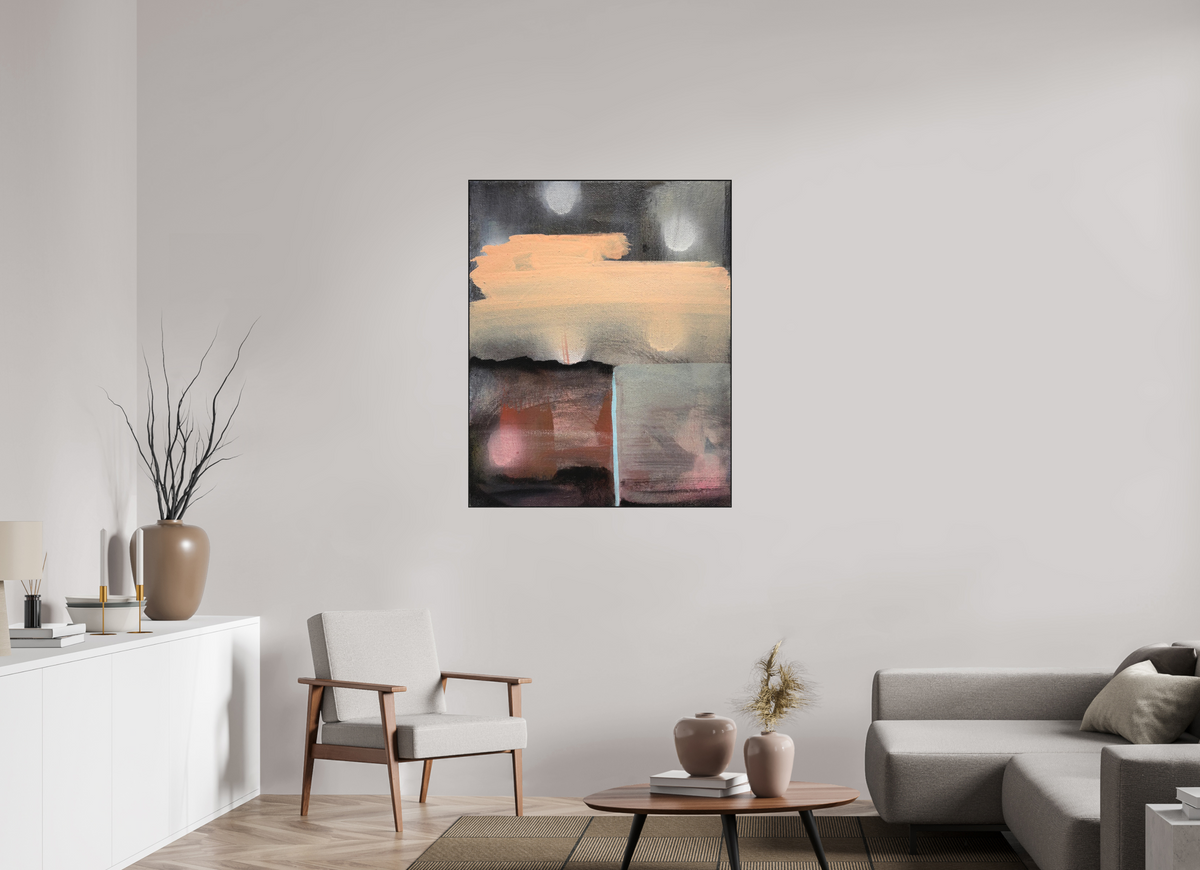 90 x 112.2 cm, PIGMENT ARTBOX BLACK OAK Small Infinities (VI.)