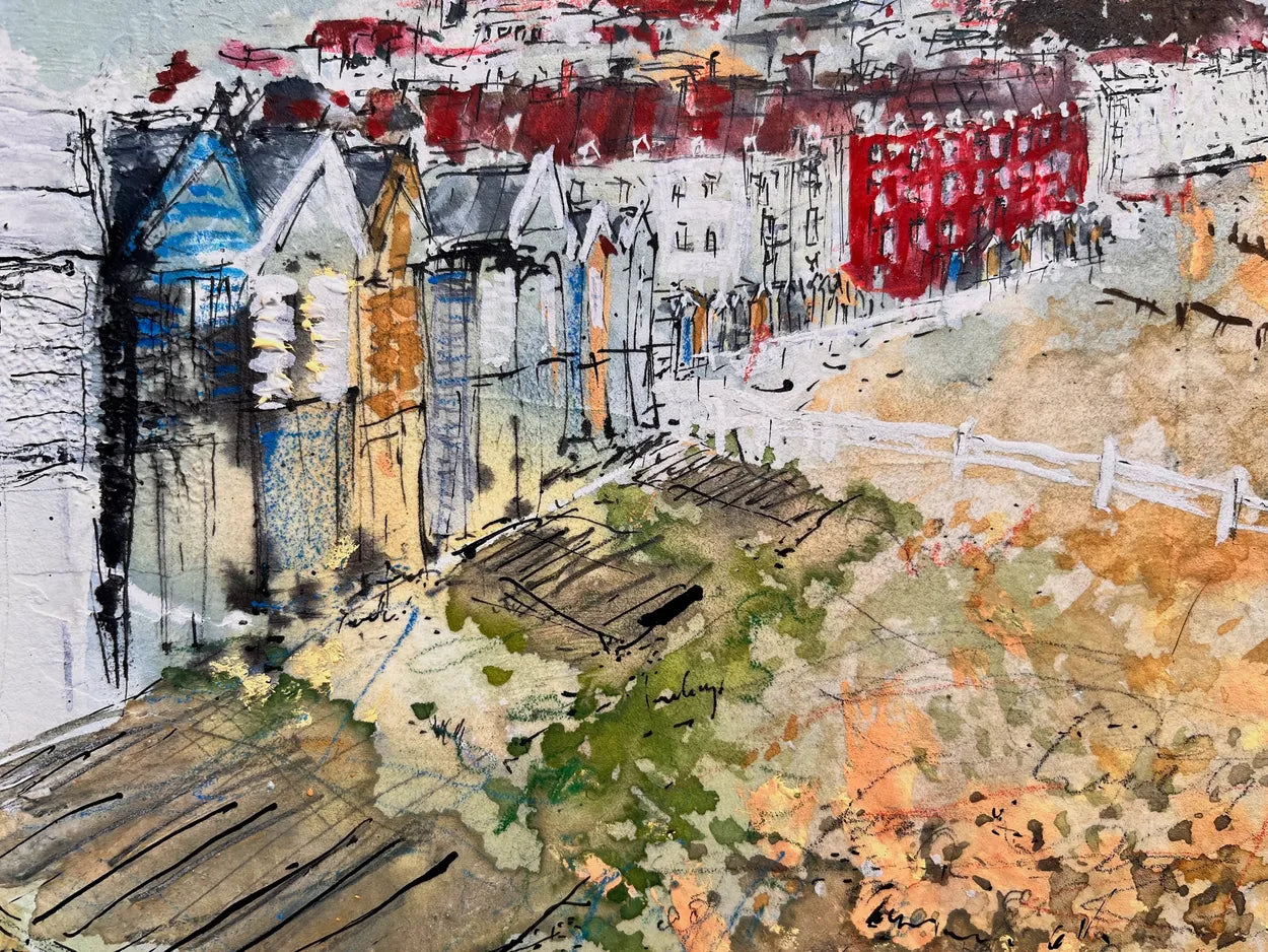 Early Morning - Beach Day (St Leonards -on-Sea) by Stephen Todd