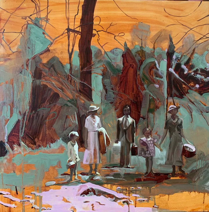 Emerging by Helen Latham, original painting