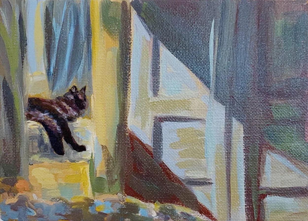 Evening Pussycat by Katherine Benson