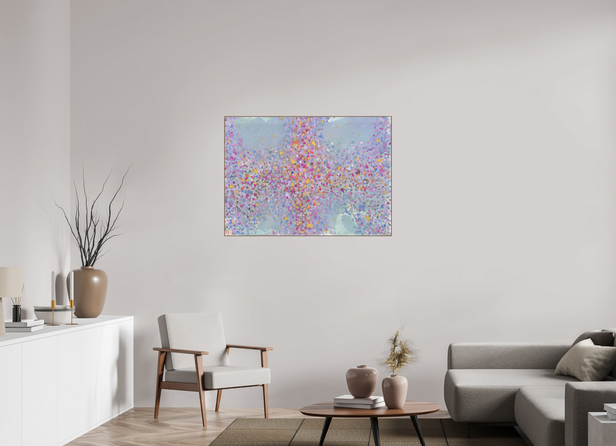 111.7 x 80 cm, PIGMENT ARTBOX WALNUT Support Scene II